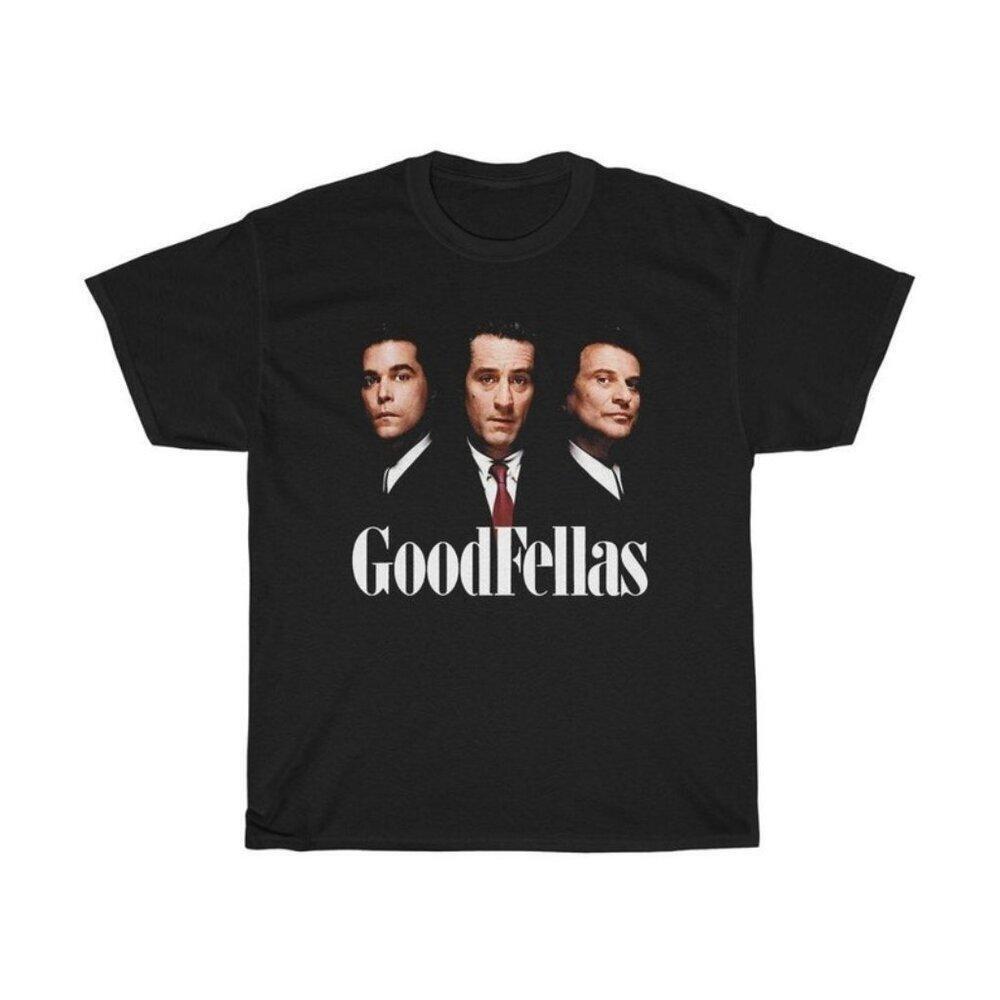 Goodfellas Three Wise Men Gangster 90S Classic Movie Black Graphic T-Shirt